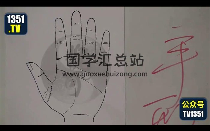 国学大师倪可亲授神奇的掌纹手相速成视频+手面视频课程-封面手相面相