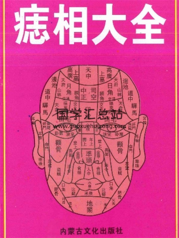 黄山居士《痣相大全》PDF电子书百度网盘分享-封面手相面相