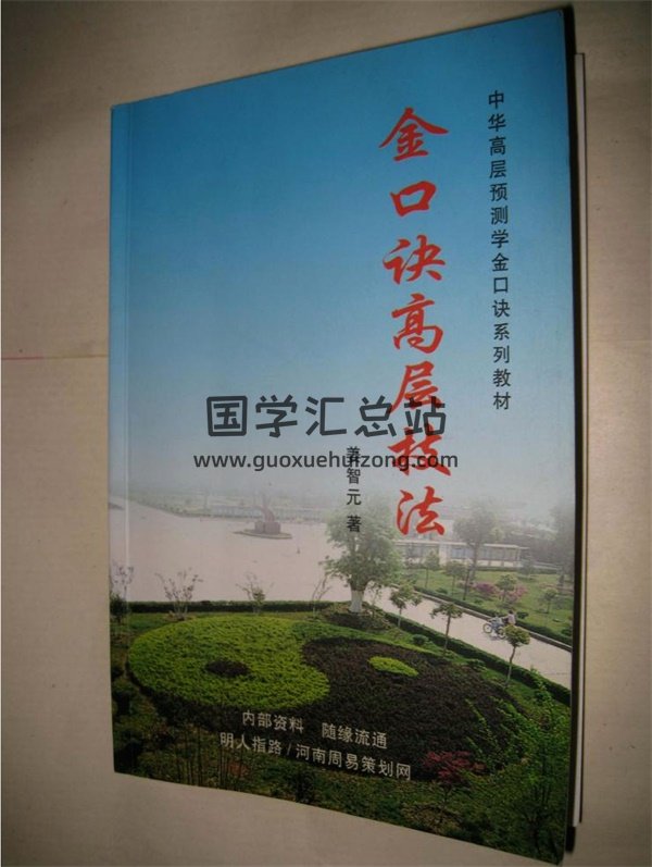 姜智元《金口诀高层技法》PDF电子书-封面占卜预测