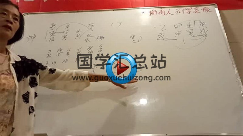 楊清娟盲派八字命理《濟南班精修班錄像26集》18個小時+筆記-封面命理