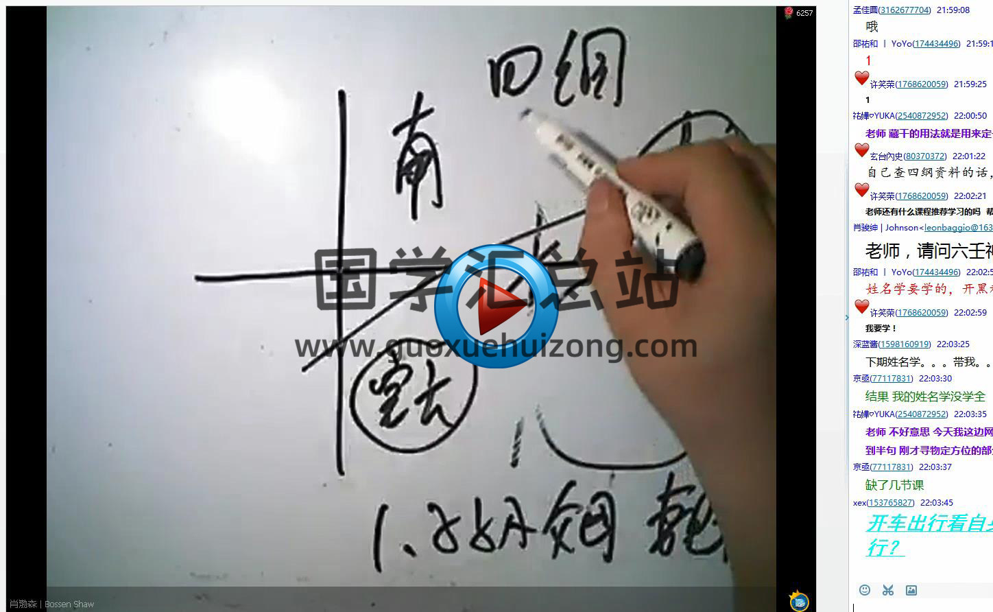 肖渤森 小六壬视频课堂（共4期27集）-封面六壬