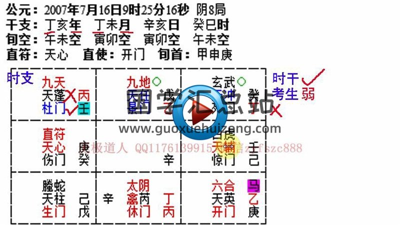 无极道人奇门遁甲基础班、网络班培训视频-封面奇门遁甲