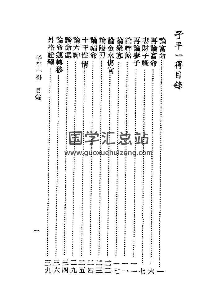 徐乐吾《子平一得》PDF电子书-封面命理