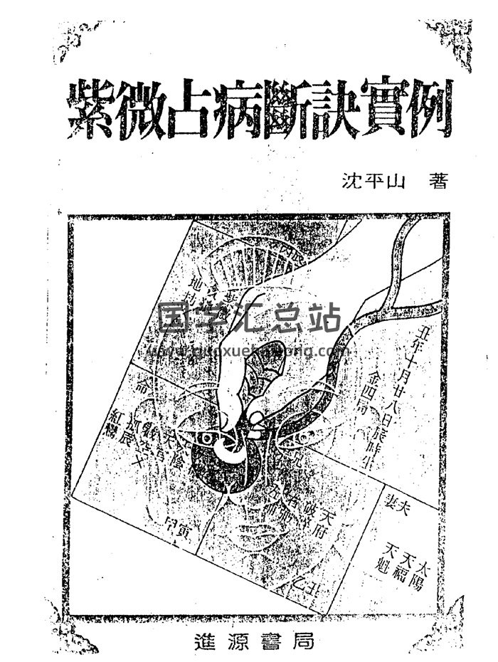 沉平山《紫微斗数占病断诀实例》PDF电子书-封面紫微斗数