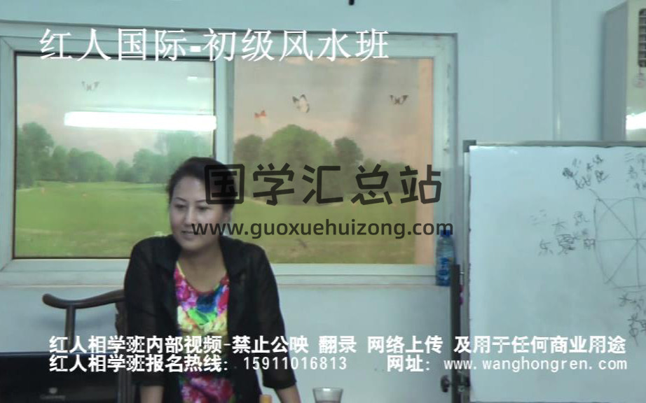 相学实战  王红人 相学风水班视频教程19集+46页讲义-封面手相面相