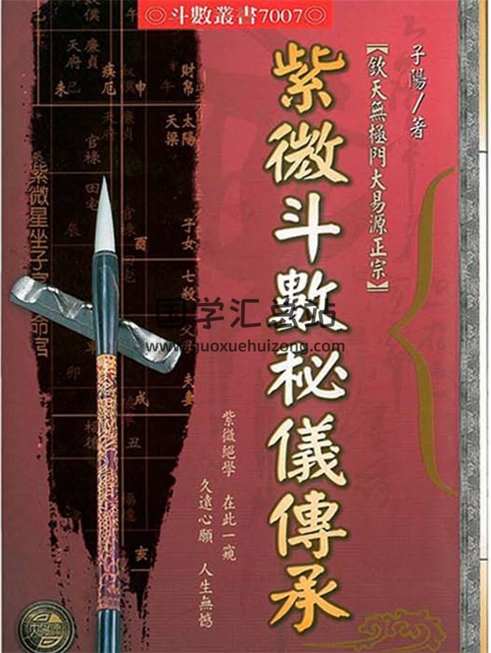 李子阳《紫微斗数祕仪传承》517页PDF电子书-封面紫微斗数