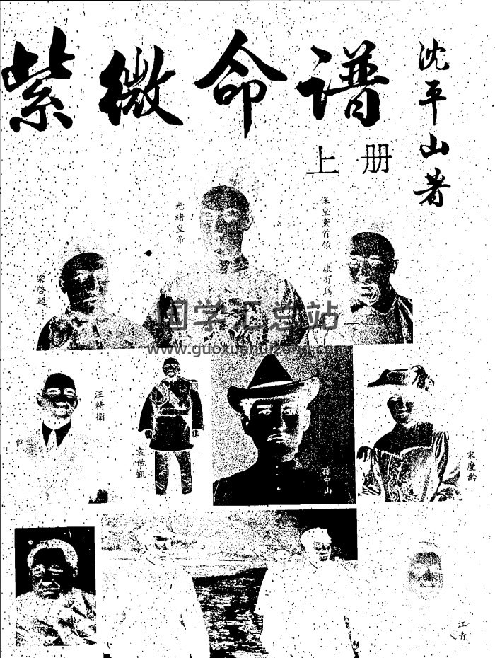 沈平山《紫微命谱》上下册PDF电子书-封面紫微斗数