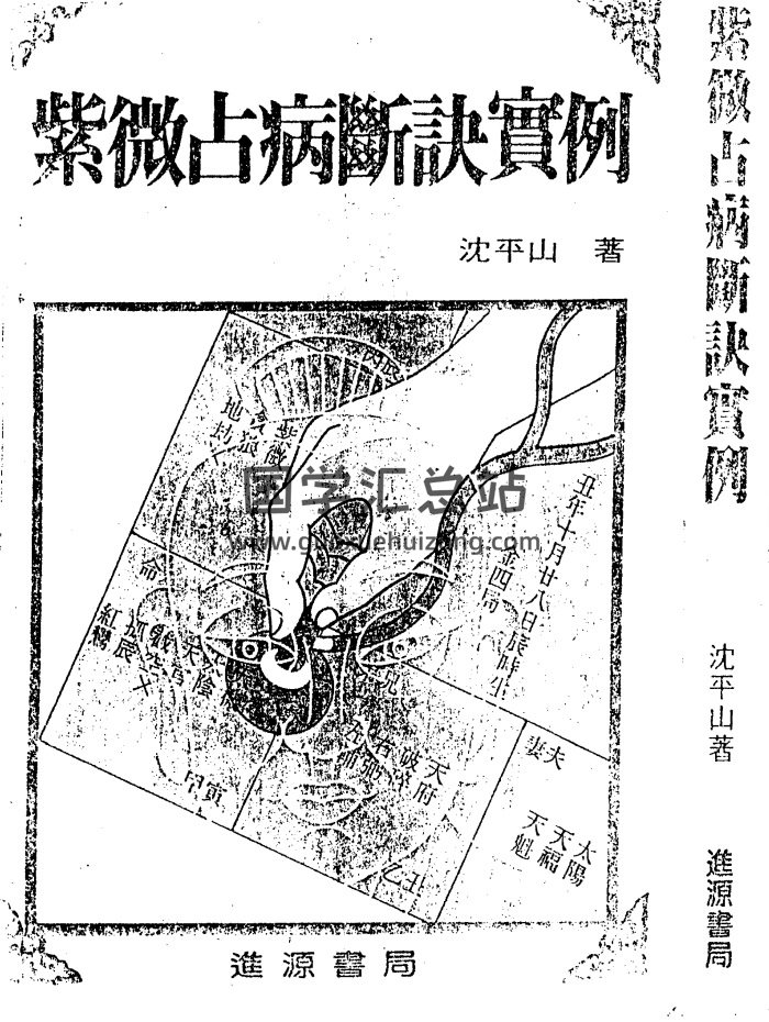 沈平山《紫微占病断诀实例》339页PDF电子书-封面紫微斗数