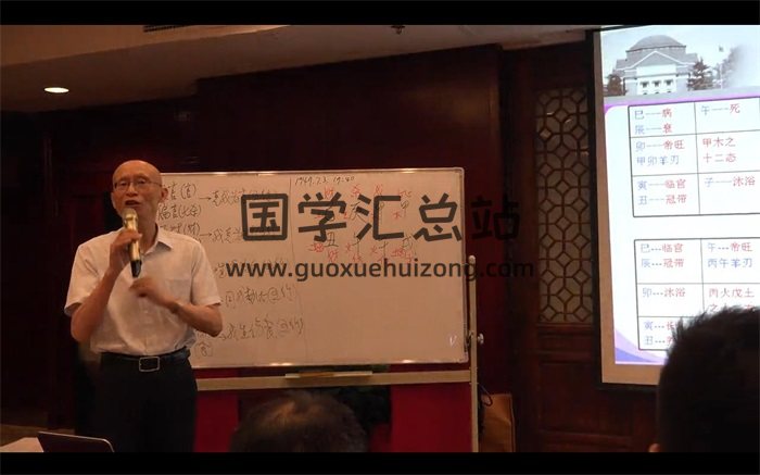 崔国文教授八字线下课程共48集视频打包-封面四柱八字