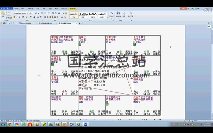 令东来2015紫微斗数实战班课程视频96集+资料打包-封面紫微斗数