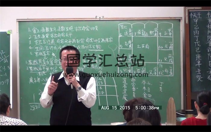 李秉信 紫微斗数高清精讲班视频30集-封面紫微斗数