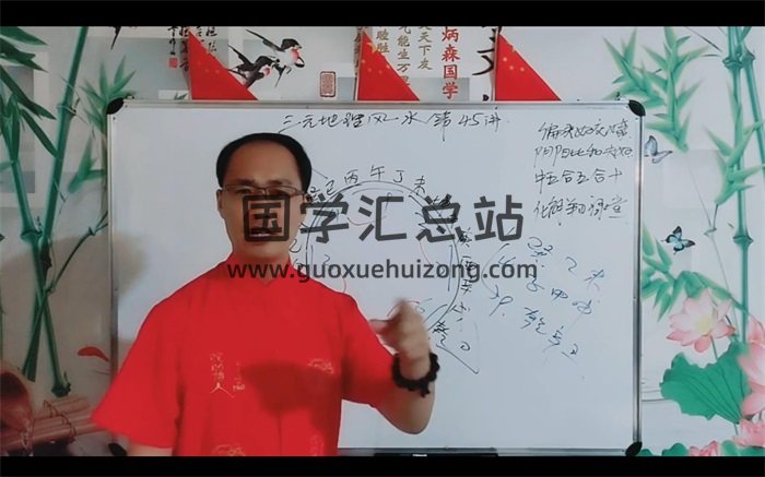 陈炳森三元地理风水与头中尾理气视频60集-封面风水堪舆