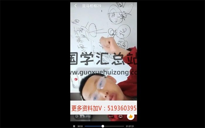 定馬樁心易相法首例公開傾囊相授50集視頻+1份手抄本文檔-封面手相面相