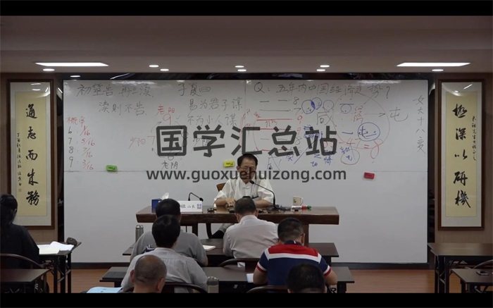 刘君祖演示大衍之术占与解视频约2小时-封面易经
