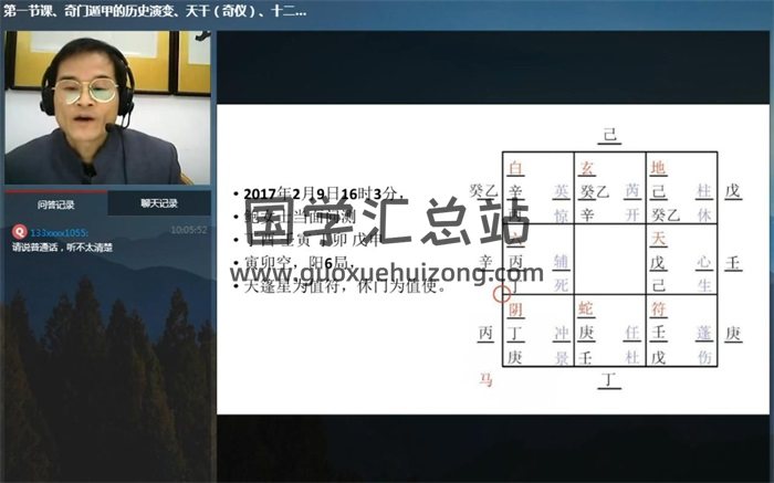 俞云天奇门遁甲教学视频6集-封面奇门遁甲