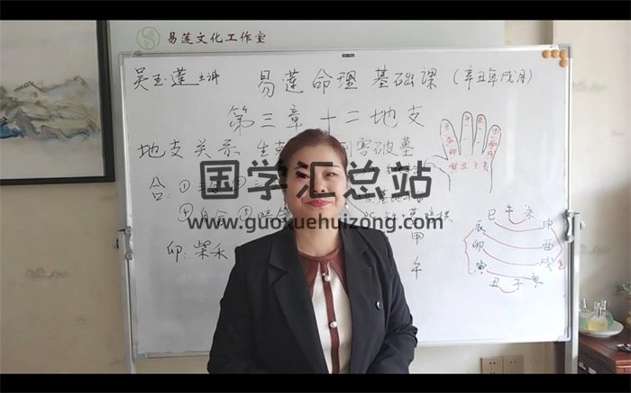 吴玉莲2022年2月盲派命理网络视频课程从入门到实战-封面命理