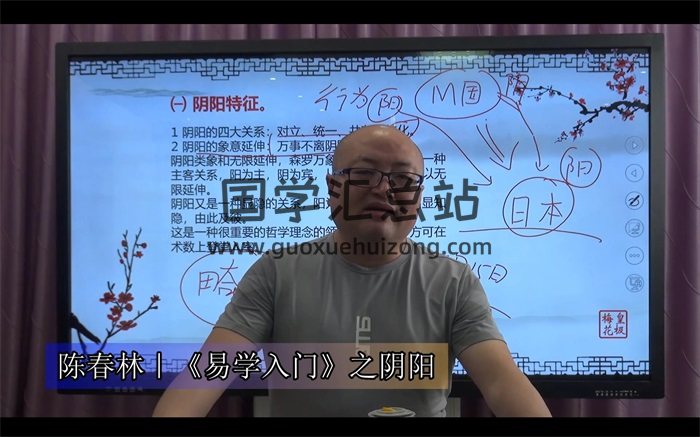 陳春林 梅花易數基礎知識《易學入門》視頻8集-封面梅花易數