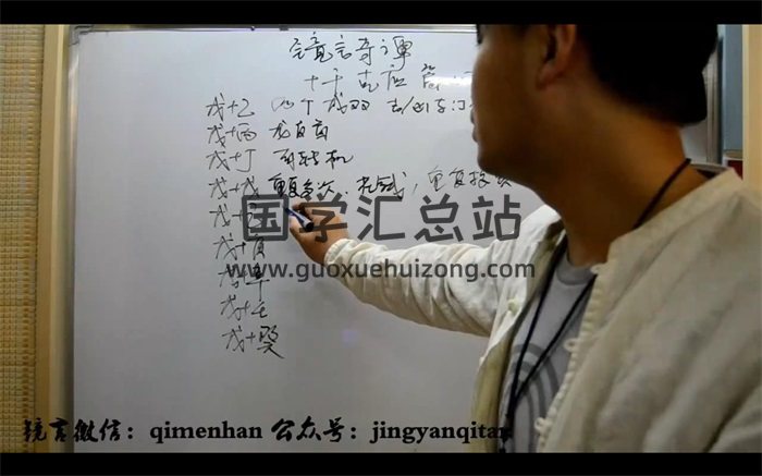 镜言奇谭 奇门遁甲解局与十干克应视频14集-封面奇门遁甲