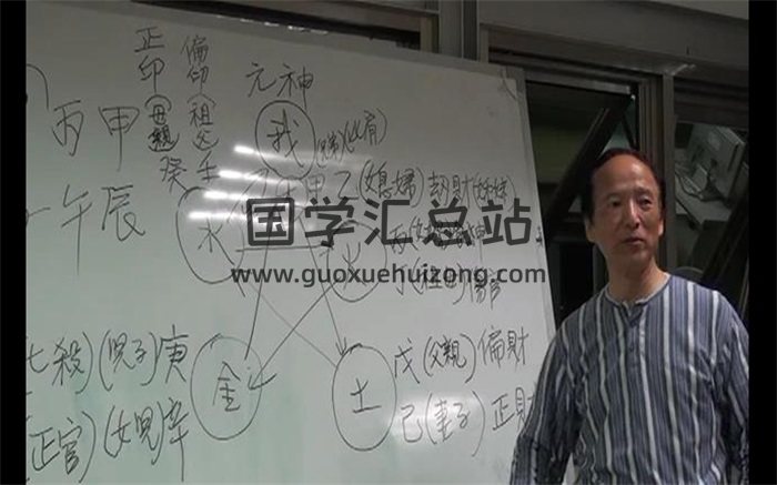 李银中 曲溪学苑八字命理班第1期12集（缺第6集）-封面命理