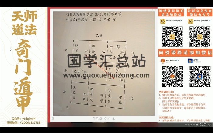 于城道人阴盘奇门 文昌布局视频5课-封面奇门遁甲