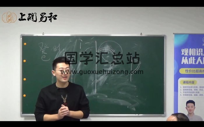 详睿《实战相学》民间相法视频57集约15小时-封面手相面相