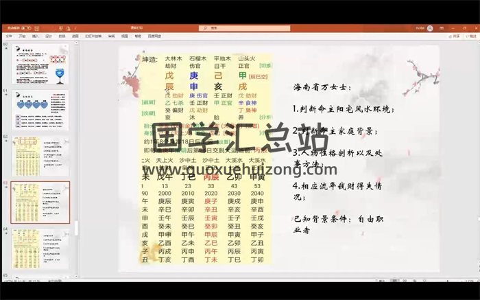刘云峰 新派八字视频10集（缺衰旺部分讲解）-封面命理
