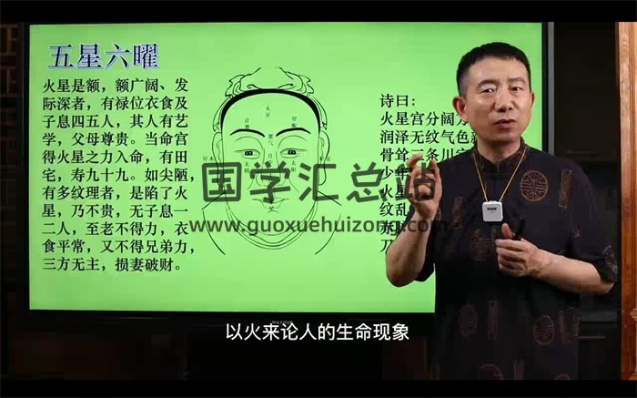 刘恒老师讲解《麻衣神相》之五星六曜 视频讲解14集-封面手相面相