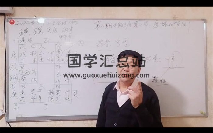杨忠易 阴盘奇门第八期中级班视频10集-封面奇门遁甲