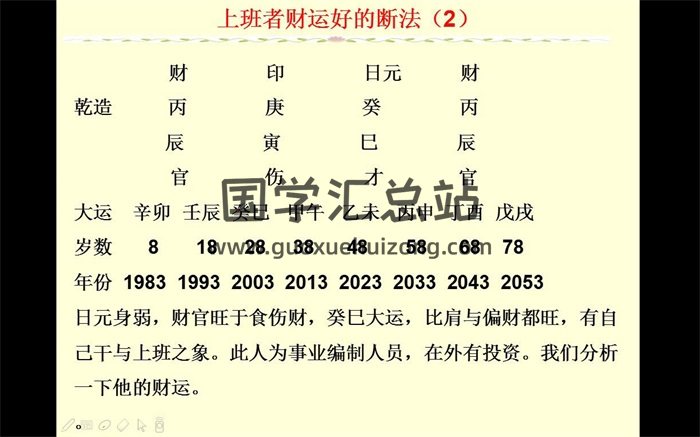 张伟光道家八字实战课程视频320集含讲义图片资料-封面命理