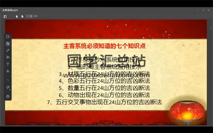 吕文艺弟子陈路昌《主客系统断法》21集视频课程-封面风水堪舆