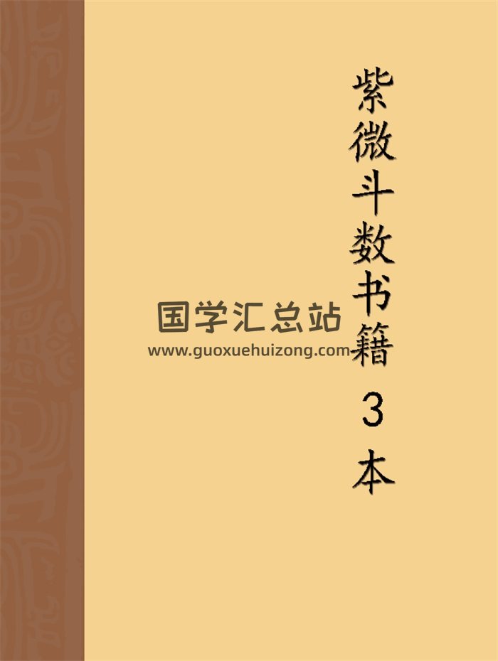 令东来 紫微斗数相关电子书3本-封面紫微斗数