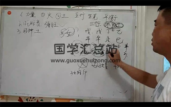 白贵军传统八字基础到高级视频课程33集-封面命理
