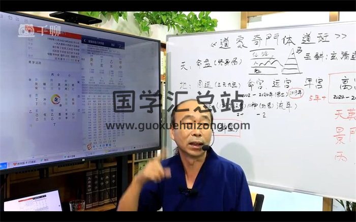 正一茅山上清道家阴盘奇门高阶课视频58集-封面奇门遁甲