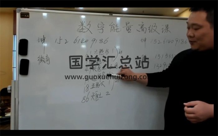 冯浩刚《数字能量改运学》高级课程视频5集-封面术数其他