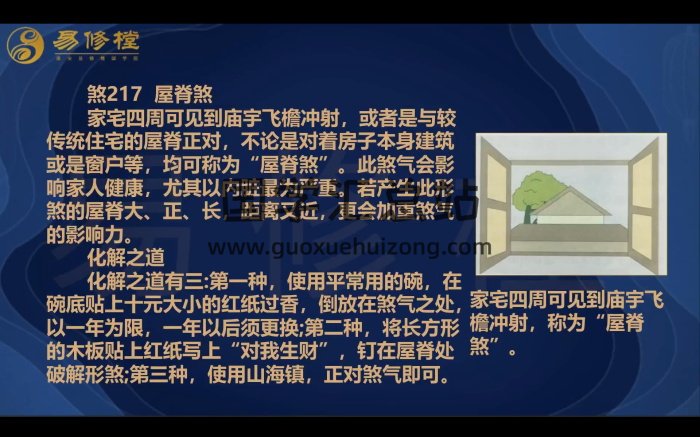 易修樘弟子班风水化解视频6集-封面风水堪舆
