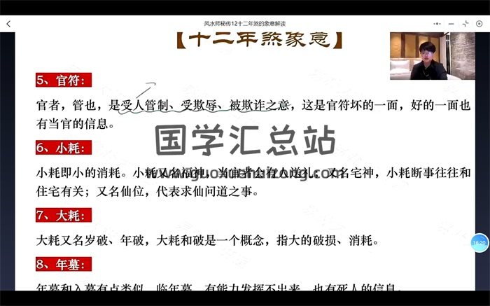 易朴国学 阴盘奇门职业风水师秘传课程（于城道弟子班赠送课）视频26集-封面奇门遁甲