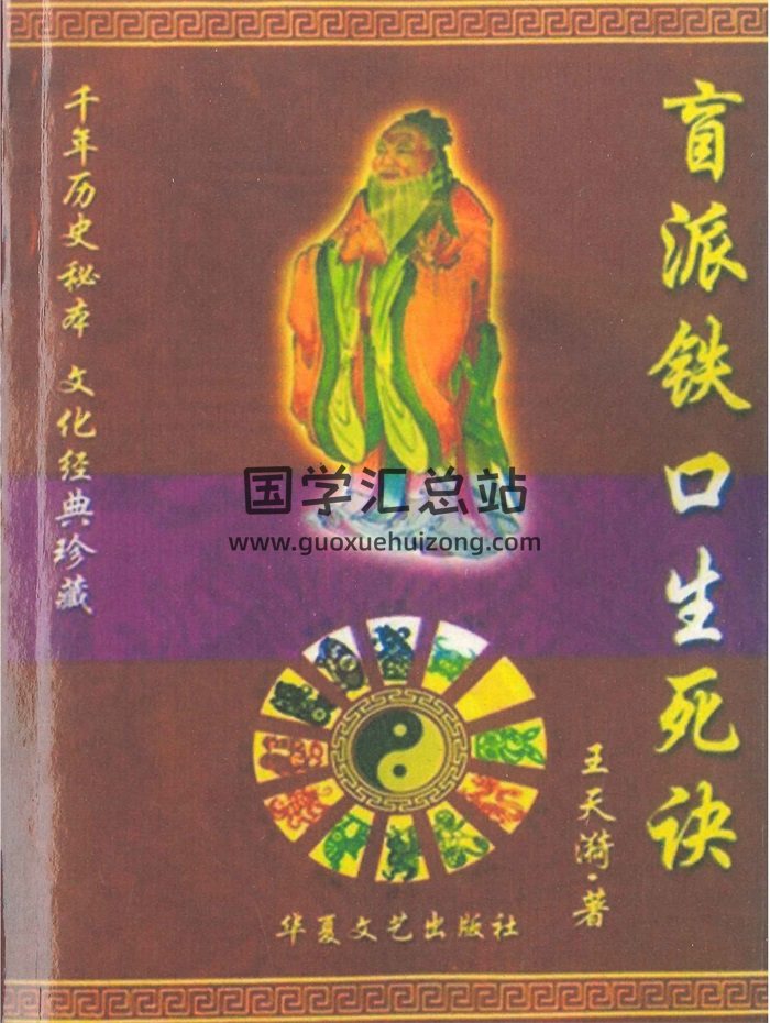 王天漪《盲派铁口生死诀》376页-封面命理