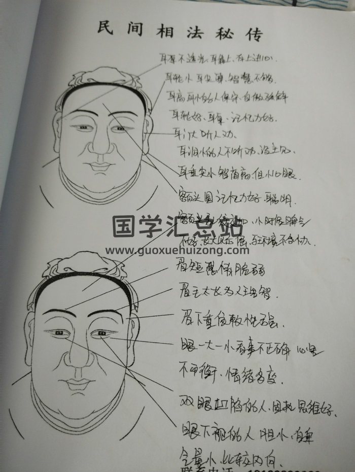 《民间相法秘传》87页（拍照版）PDF电子书-封面手相面相