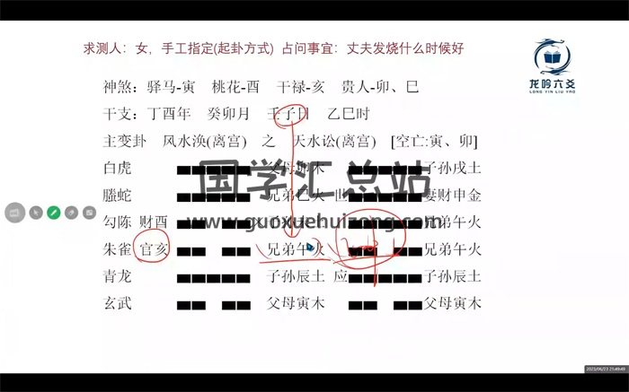 李子易《龙吟六爻13班》6集视频约7.5小时 （基础）-封面六爻