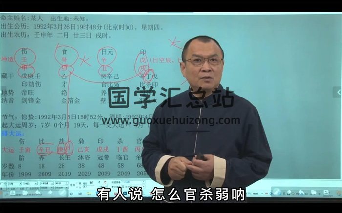 秋水老师《四柱提高》视频课程77集-封面命理