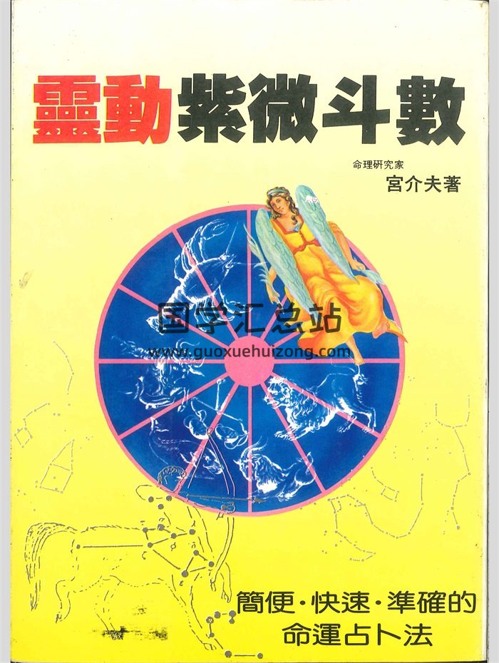 《灵动紫微斗数》宫介夫著 226页-封面紫微斗数