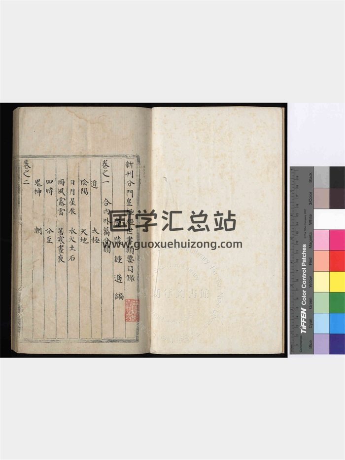 《新刊分门皇极经世书类要》8册PDF电子书-封面术数其他