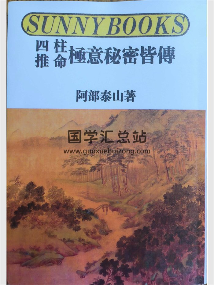 《四柱推命极意秘密皆传》阿部泰山著 384页-封面命理