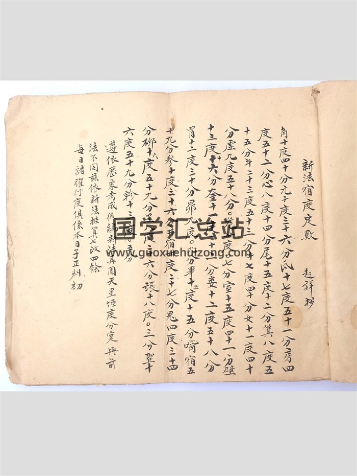 《七政四余天星赋》62页（前30页为七政四余，后30页为附郡望佳话）-封面占卜预测