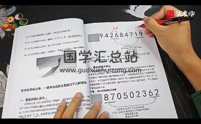 陆老师《手机号码高级班21集》视频课程-封面术数其他