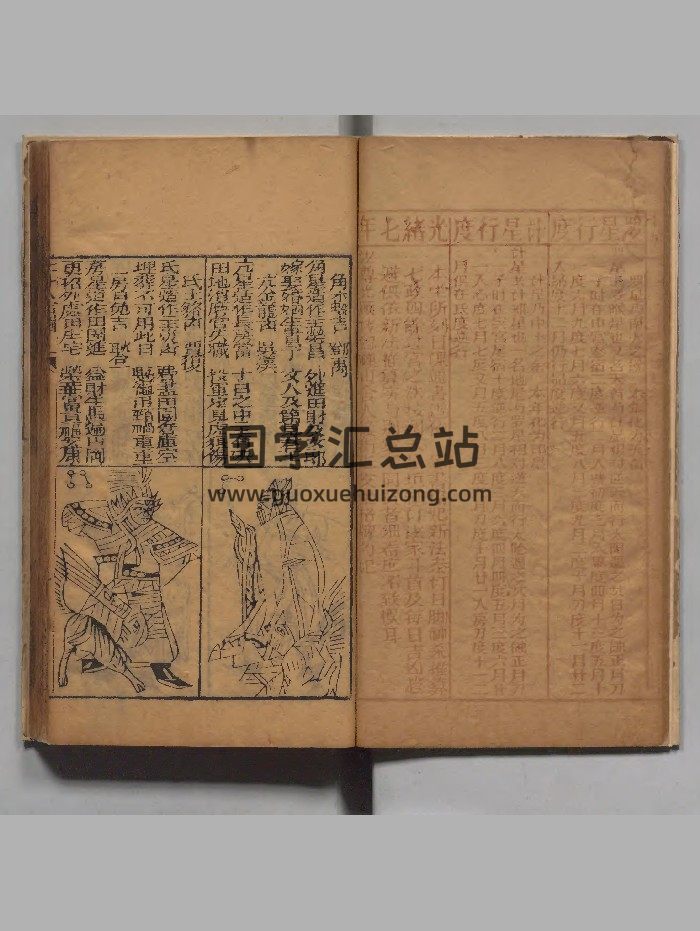 《辛巳年大字三篇通书》1册.近文堂（清）刊本-封面易学相关