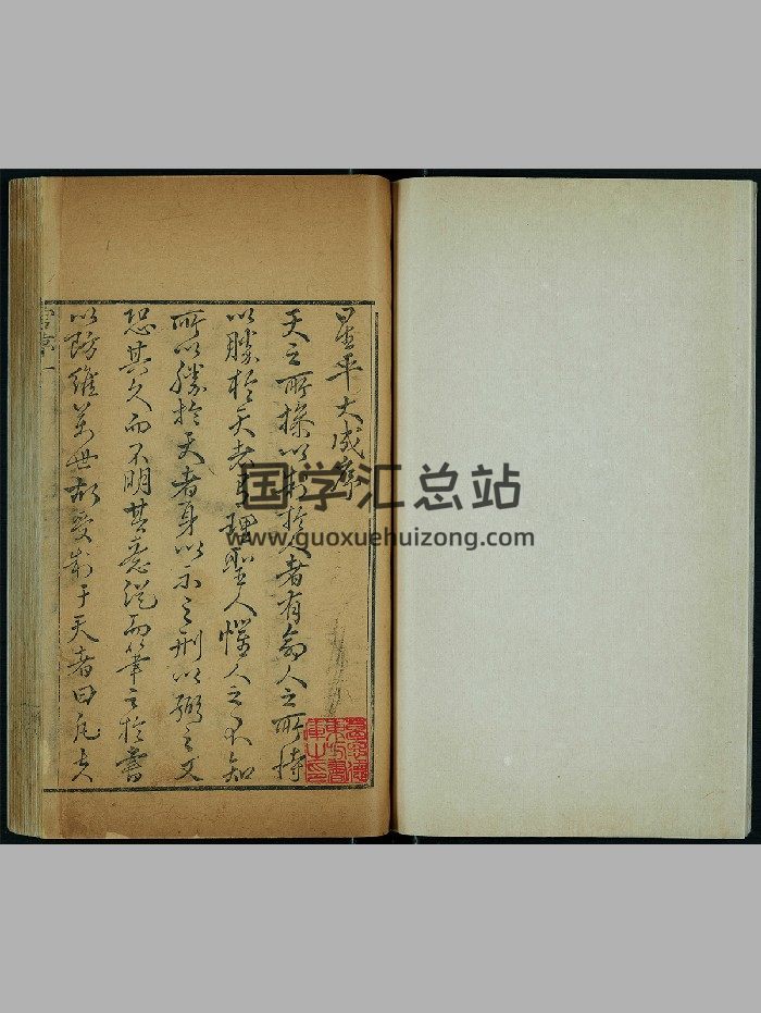 《星平大成》七卷.沈义方纂集.怀德堂.清康熙时期刊本（350页）-封面命理