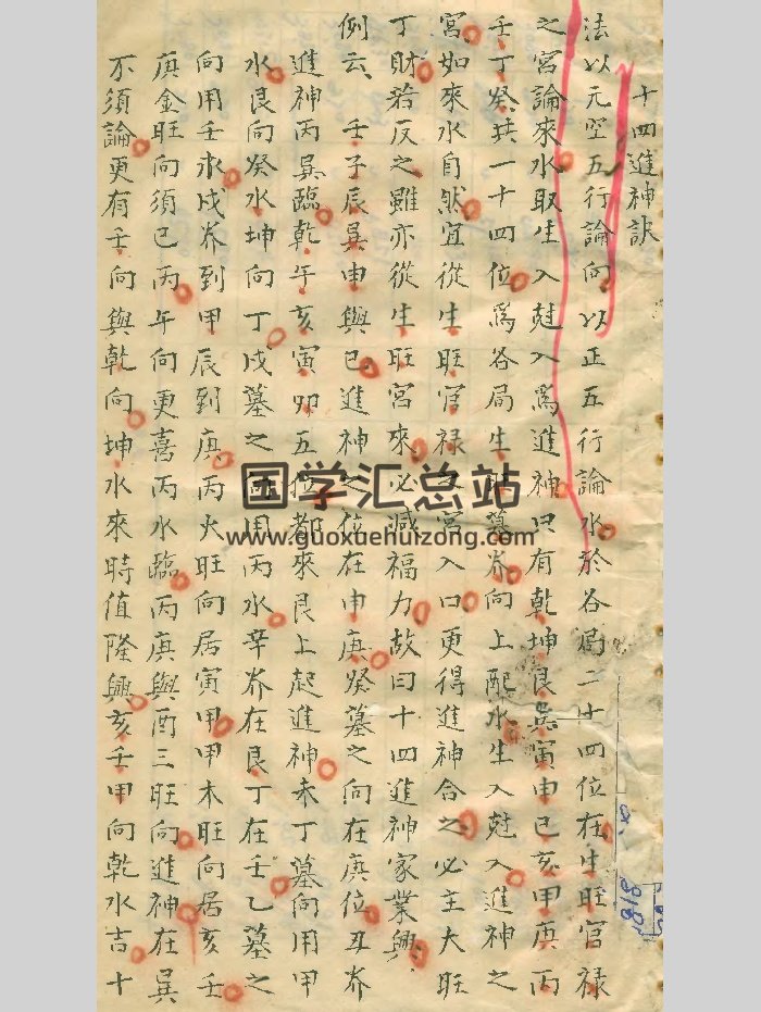 《進神退神訣》（14頁）-封面風水堪輿