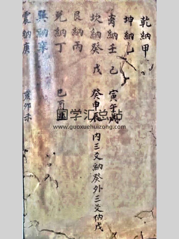 《杨公紫白阳宅秘旨》（手抄彩板）（101页）-封面风水堪舆