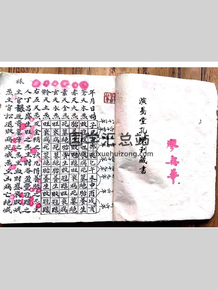 江西赣州廖家祖传《廖兴华地理秘诀》演易堂孔明利藏书（36页）-封面风水堪舆